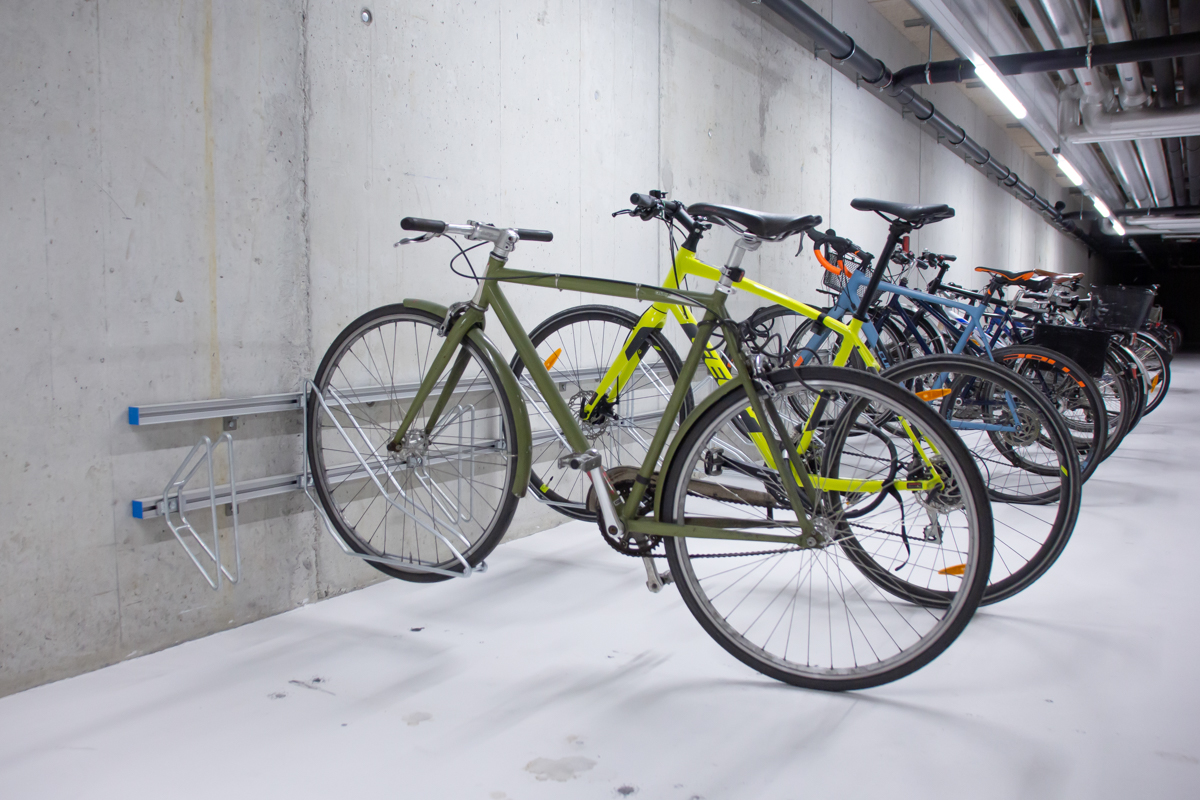 Velohalterung Wandmontage