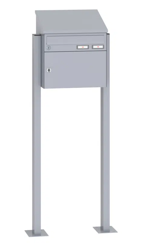 Freistehend mit Verkleidung Verkleidung aus Stahlblech 4°,