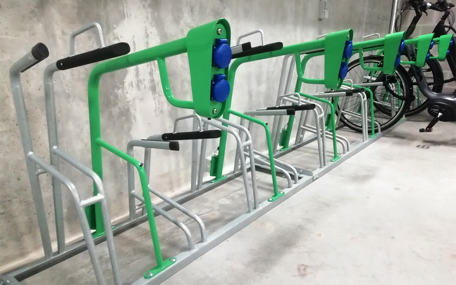 Ladestation ebike femapark Fourchet 8 E. Feldmann AG