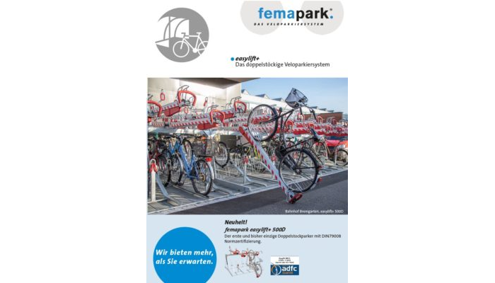 Übersicht Modelle femapark easylift+
