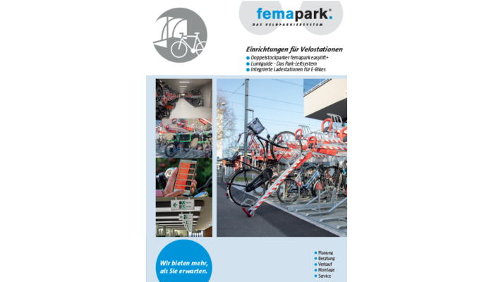 Einrichtungen Velostationen